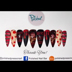 Custom gel press ons